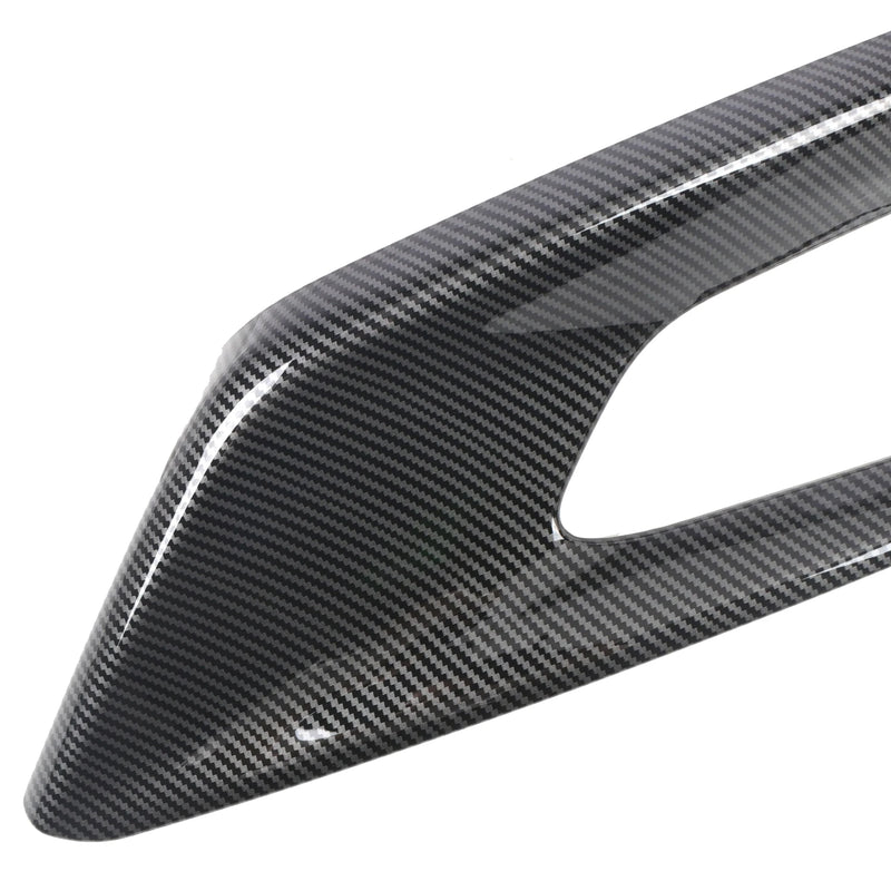 Calandre Ford Puma 2019-2023, Entourages de Feux de Brouillard Aspect Carbone ou Noir Brillant