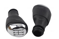 Pommeau de Levier de Vitesse Renault Clio 4 IV et Captur, Boîte Manuelle 5 Vitesses, Argent Brillant ou Mat, Réf. 328654134R