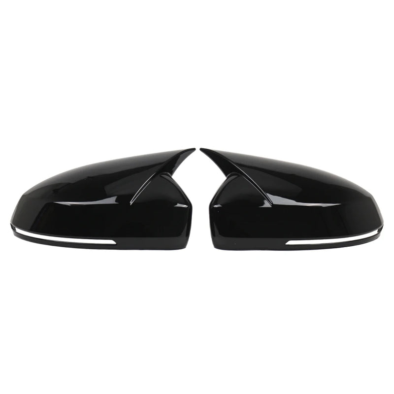 Coques de Rétroviseur VW T-Cross 2019-2023 Style Bec Noir Brillant 2GG857537 2GG857538, Paire