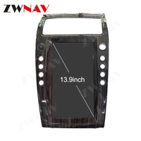 Autoradio Android Maserati Quattroporte 2004-2007 Écran Vertical 13,9 pouces CarPlay Sans Fil GPS DSP