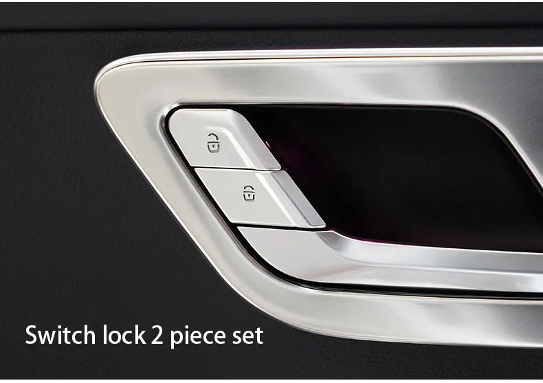 Cache Boutons Mercedes Classe C W206 2022-2026 Aluminium