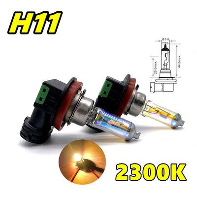 Ampoules Halogènes H1 H3 H4 H7 H8 H11 (Kit 2 Pièces)