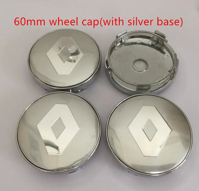 Emblèmes Cache-Moyeux 3D 56mm 60mm 68mm 4 Pièces