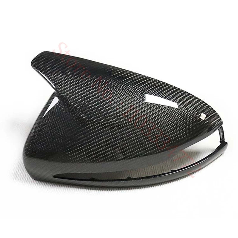 Coque de Rétroviseur Mercedes Classe C W205, E W213, S W222, GLC X253, GLA, GLB, EQA, EQB, EQC en Carbone Véritable, 8 Styles