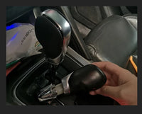 Pommeau de Vitesse Renault Koleos 2, Kadjar, Mégane 4 et Talisman pour Boîte Automatique, Noir et Argent