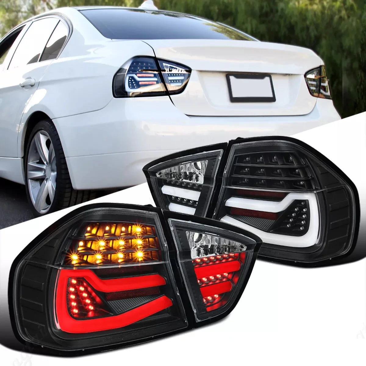 Feux Arrière LED BMW Série 3 E90 Berline 2006-2012 325i 328i