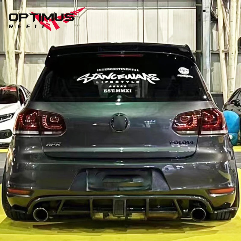 Diffuseur Arrière Volkswagen Golf MK6 GTI GTD 2008-2013