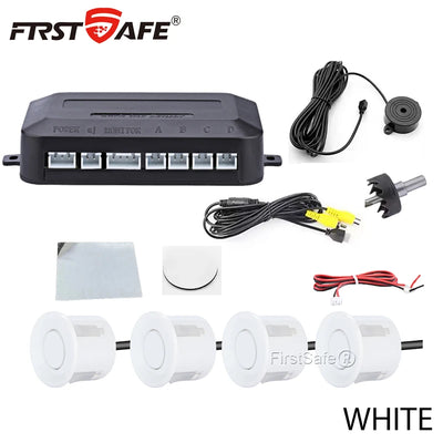 Radar de Recul Vidéo AHD 4 Capteurs FirstSafe KZ-033
