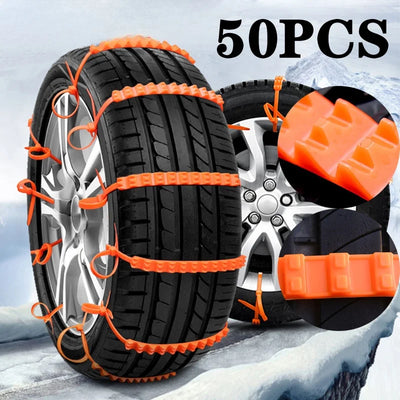 Chaînes à Neige Voiture Colliers Antidérapants Renforcés