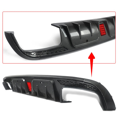 Diffuseur Arrière Mercedes Classe C W205 C43 C63 AMG
