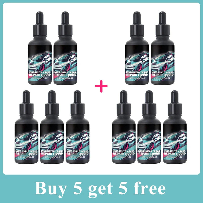 Kit de Réparation Pare-Brise Voiture Résine 30 ml