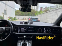 Autoradio Double Écran 12,3 + 12,3 Pouces Porsche Macan 2018-2024 Android CarPlay GPS 4G