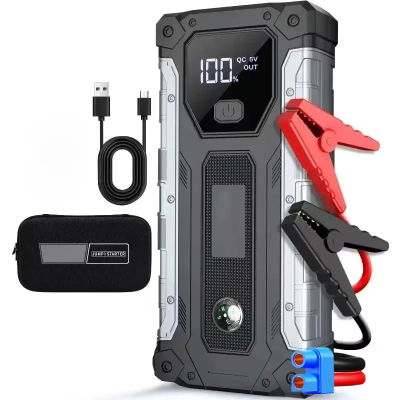 Booster de Batterie Voiture 6000A 12V Moteurs Essence