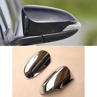 Coque de Rétroviseur Toyota C-HR 2016-2023 Aspect Carbone ou Chromée, Coques de Recouvrement ABS, Deux Formes de Boîtier