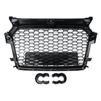 Calandre Audi A1 8X Facelift 2015-2018 Noir Brillant
