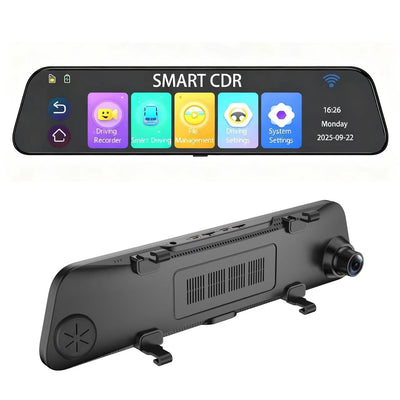Dashcam Miroir 12 Pouces 4 Canaux 4K GPS BSD