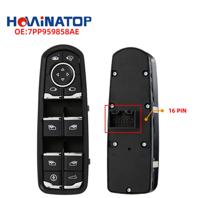 Bouton Lève-Vitre Porsche Cayenne Panamera Macan 2011-2018
