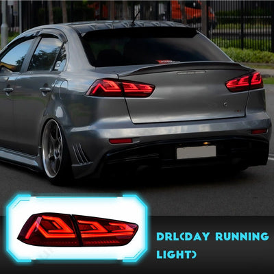 Feux Arrière LED Séquentiels Mitsubishi Lancer EVO X 2008-2015