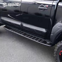 Marchepieds Latéraux Fixes Ford Ranger T9 Style Raptor Aluminium Noir