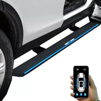 Marchepieds Électriques Toyota Hilux Revo Vigo Aluminium Rétractables Latéraux