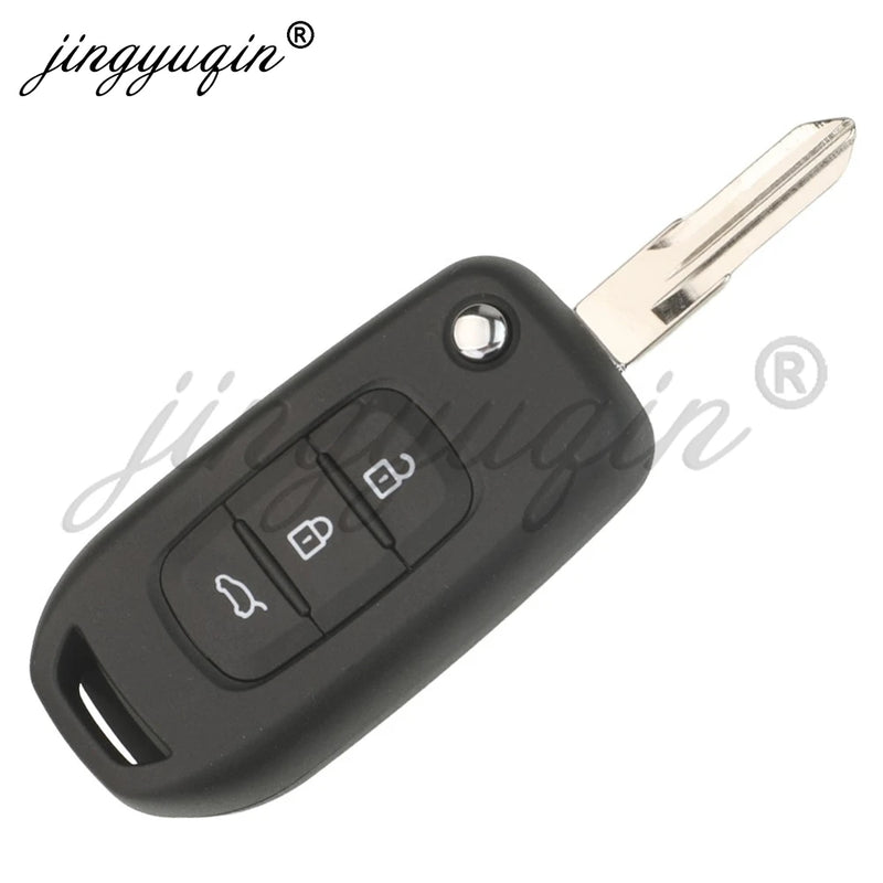 Coque de Clé Renault Pliable Modifiée 2 ou 3 Touches Clio Mégane Duster Kangoo Twingo Sandero Logan Vivaro