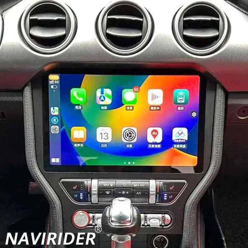 Autoradio Android Ford Mustang 2015-2021 Écran QLED Double Système CarPlay GPS DSP