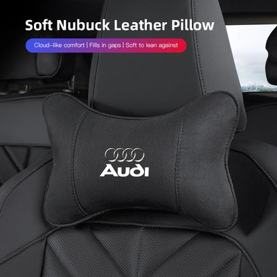 Coussin de Nuque Suédine Appuie-Tête Voiture Audi Q7 A6