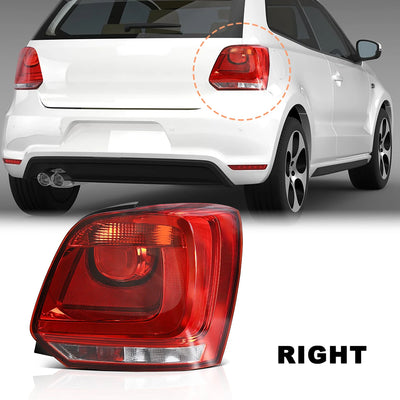 Feux Arrière VW Polo 6R 2009-2014 Sans Ampoule 12V