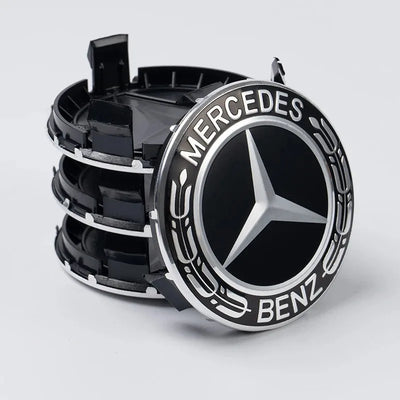 Cache-Moyeux Mercedes AMG 75mm Emblème Relief