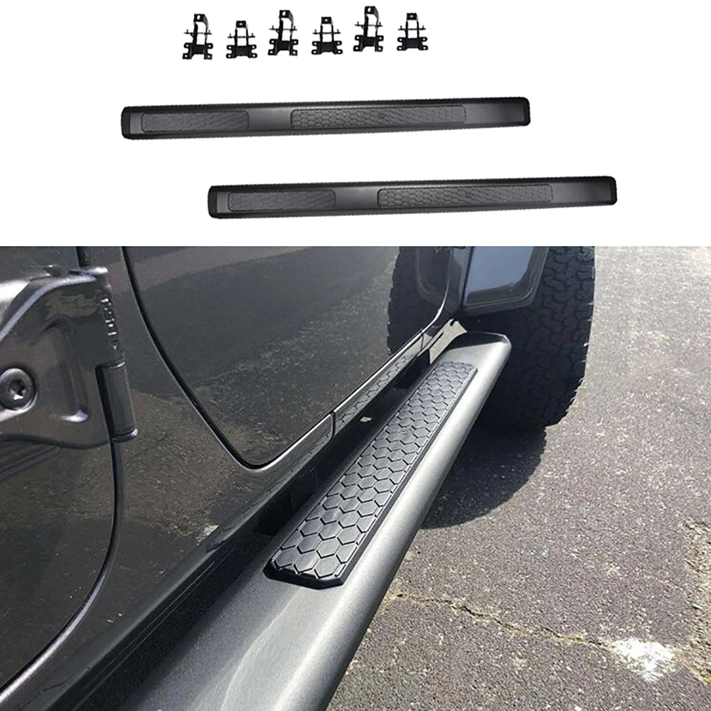 Marchepieds Latéraux Aluminium Jeep Wrangler JL Unlimited 2018-2025