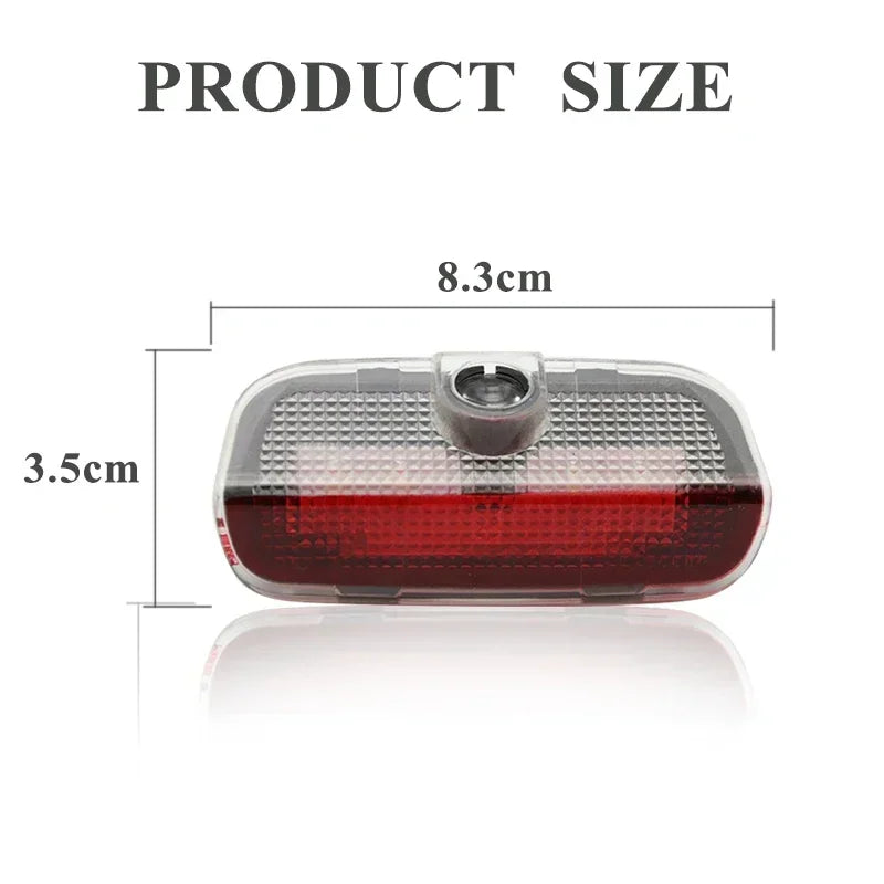 Projecteur Logo Porte Volkswagen Scirocco LED 9 Motifs 2 Pièces