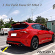 Diffuseur Arrière Ford Focus ST MK4 2019-2021 Noir Brillant