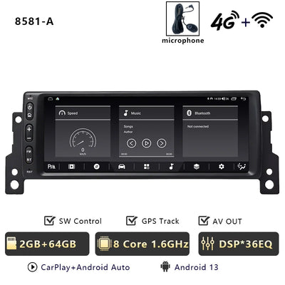 Autoradio CarPlay Sans Fil MINI Cooper S R50 R52 R53