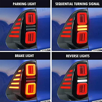 Feux Arrière LED Toyota Hilux Revo Rocco N80 2015-2023