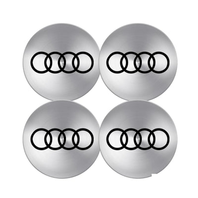 Cache-Moyeux Audi A3 A4 S line 56mm 60mm 63mm 68mm