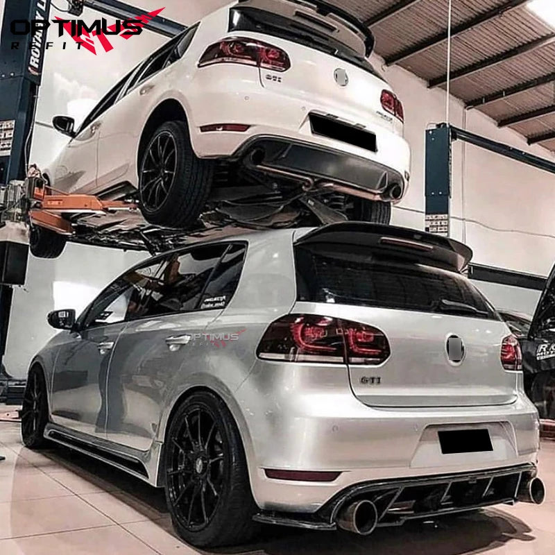 Diffuseur Arrière Carbone Volkswagen Golf MK6 GTI 2008-2013