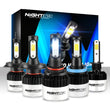 Ampoules LED BMW H7 H4 H11 72W Canbus 6500K
