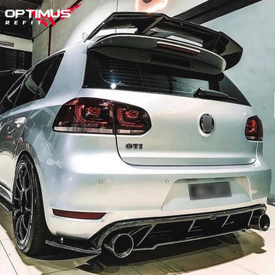 Diffuseur Arrière Carbone Volkswagen Golf MK6 GTI 2008-2013