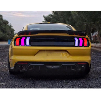 Feux Arrière LED RGB Ford Mustang S550 2015-2023