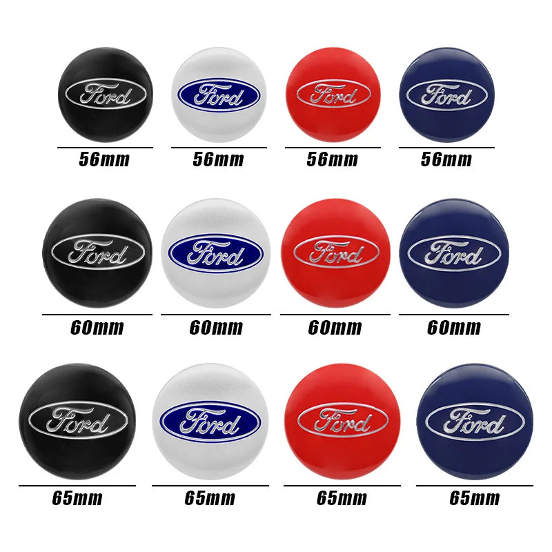 Cache-Moyeux Ford Fiesta Mondeo Explorer 56mm 60mm 65mm