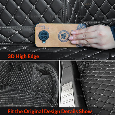 Tapis de Coffre Cuir Citroën C4 Picasso 2014-2018
