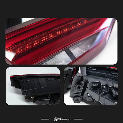 Feux Arrière LED Audi A3 8V Berline Clignotants Dynamiques