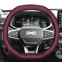 Housse de Volant en Cuir Respirant Ultra-Mince Dacia Sandero Stepway Duster Jogger Bigster Spring Logan