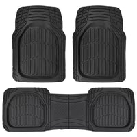 Tapis de Sol Voiture Universels Caoutchouc 3 Pièces
