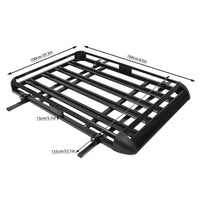 Panier de Toit Aluminium 140 cm Charge 150 kg