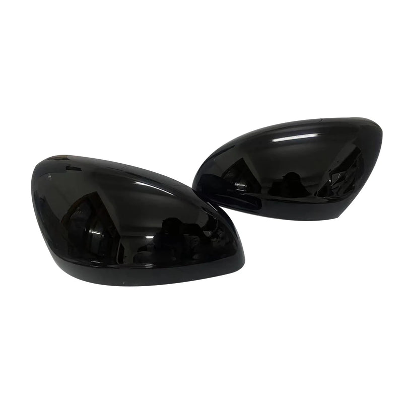 Coque de Rétroviseur Opel Corsa F, Peugeot 208, 2008, 508 et DS3 2019-2025, Aspect Carbone, Blanc ou Noir Brillant