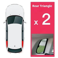 Pare-Soleil Magnétique Renault Clio 4 Vitres Latérales Arrière Lunette Pare-Brise