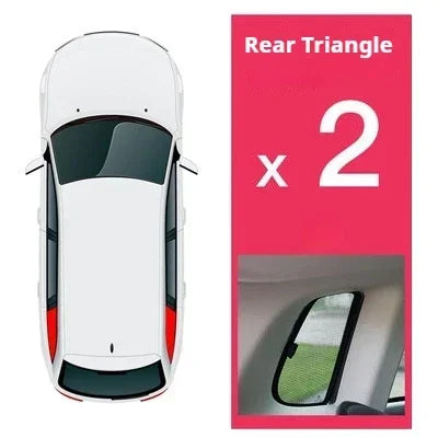 Pare-Soleil Magnétique Renault Clio 4 Vitres Latérales Arrière Lunette Pare-Brise