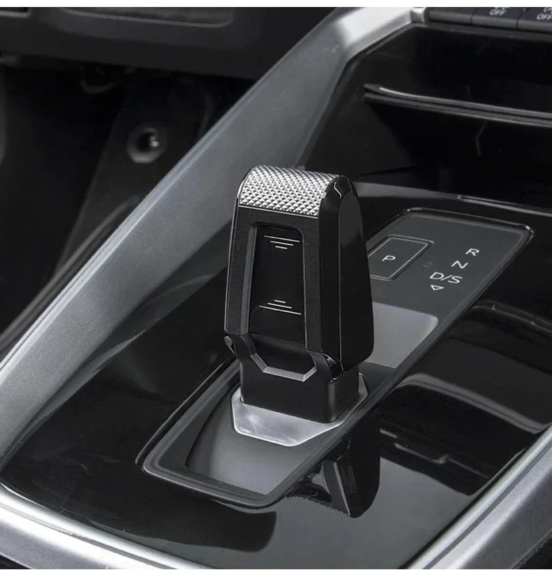 Pommeau de Vitesse Audi A3 8Y Sélecteur Style Sport Noir et Argent, Boîte Automatique 2020+