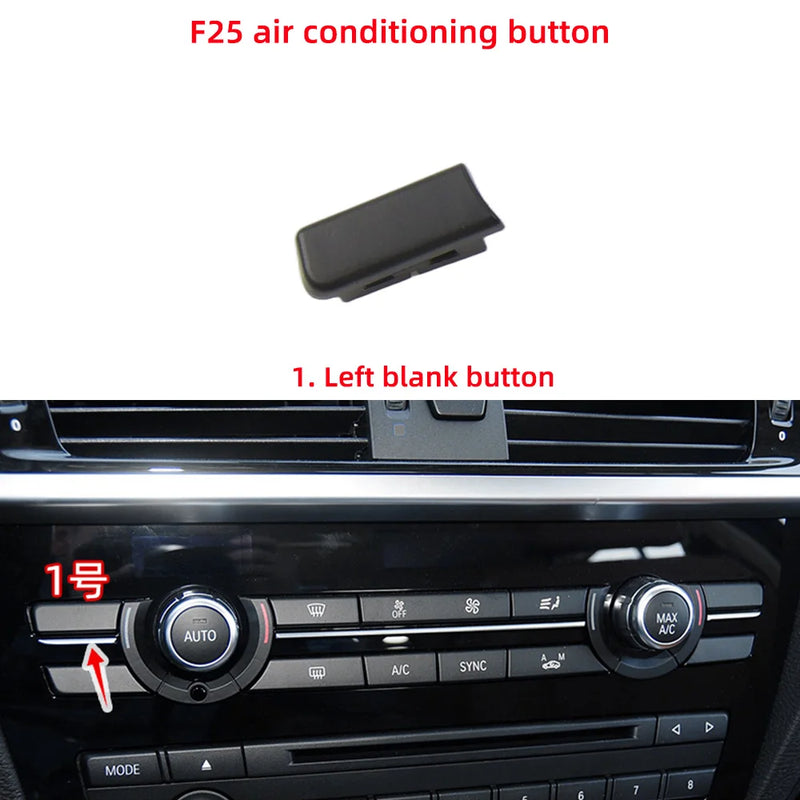 Bouton de Climatisation BMW X3 F25 X4 F26 2011-2017 — détail du support
